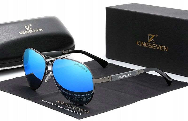 

Okulary Polaryzacyjne Pilotki Aviator Kingseven E4
