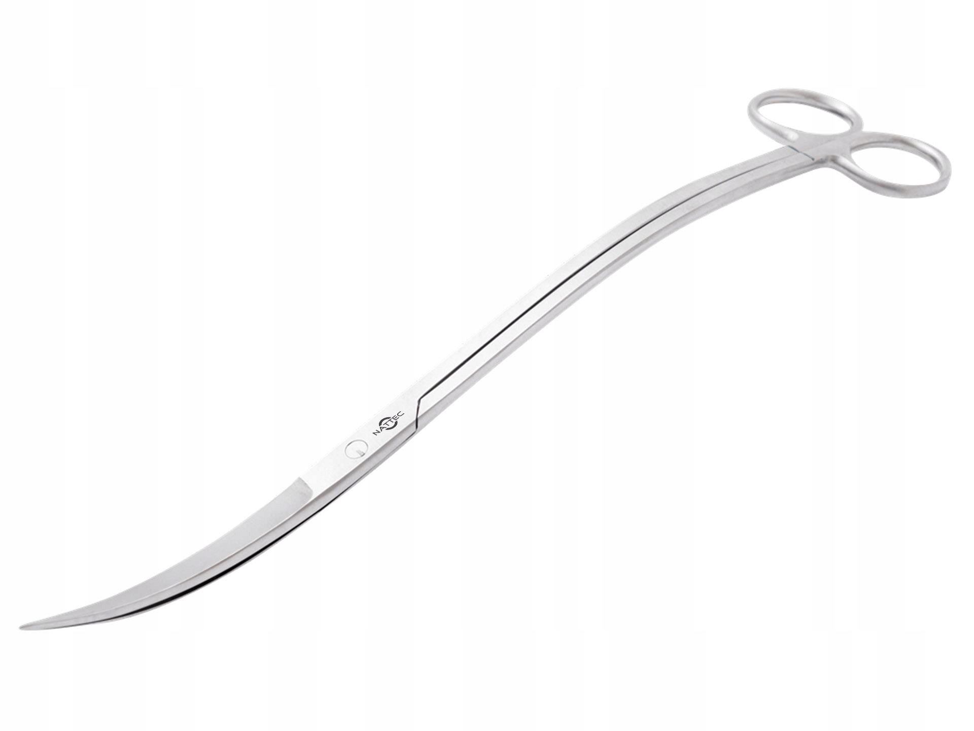 Levně Akvarijní Vlnité Nůžky Na Stříhání Rostlin Nerezová Ocel 25 CM