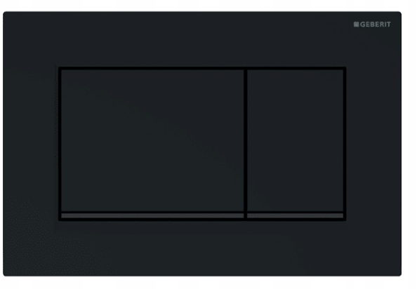 Sigma30 Spouštěcí tlačítko Černý lesk Geberit 115.883.DW.1