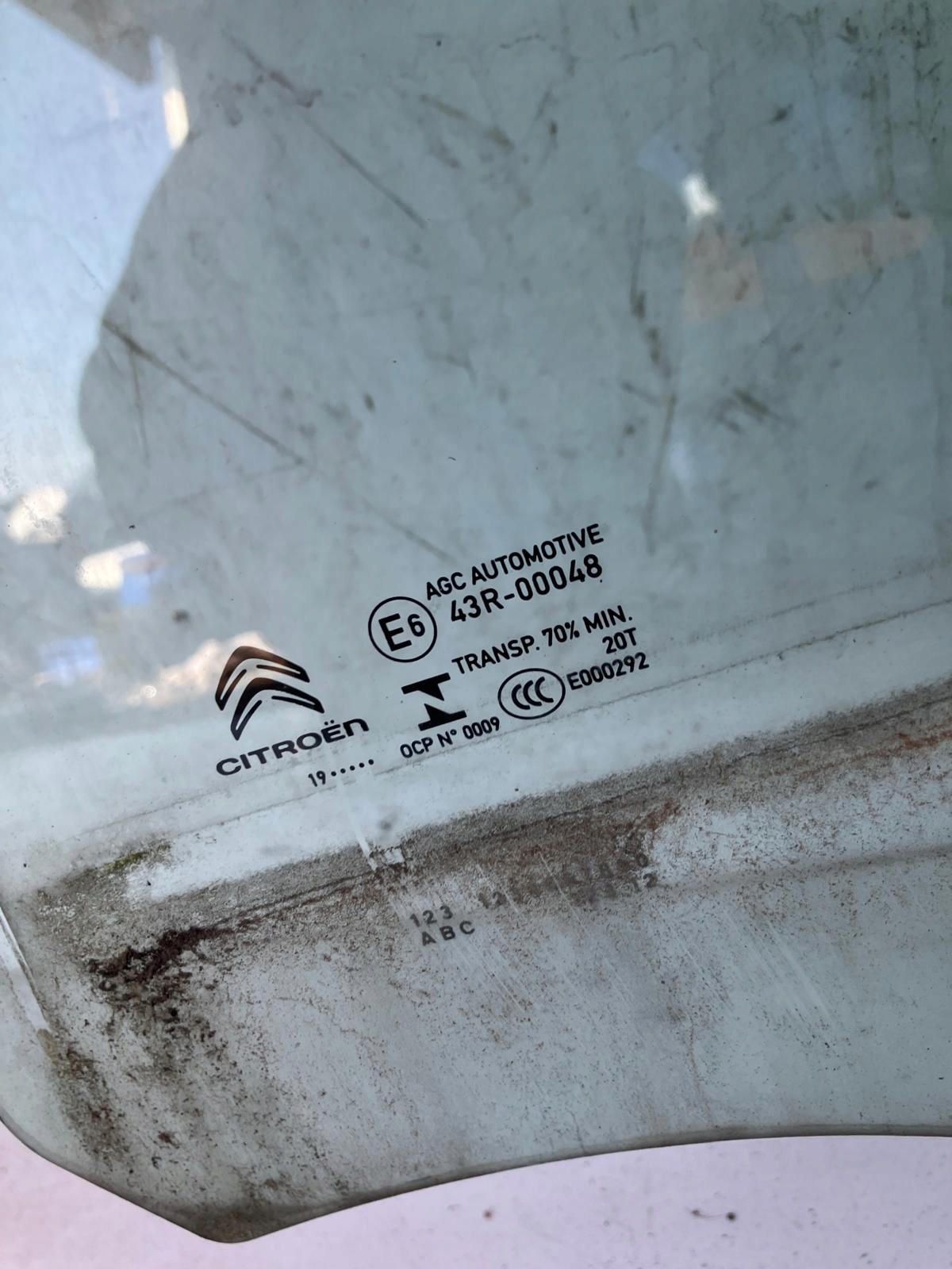 window door left rear part CITROEN C3 III 19 ROK