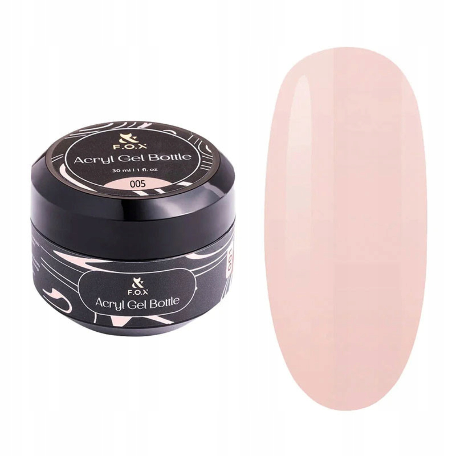 Fox Acryl Gel Bottle 005 světle béžová 30 ml