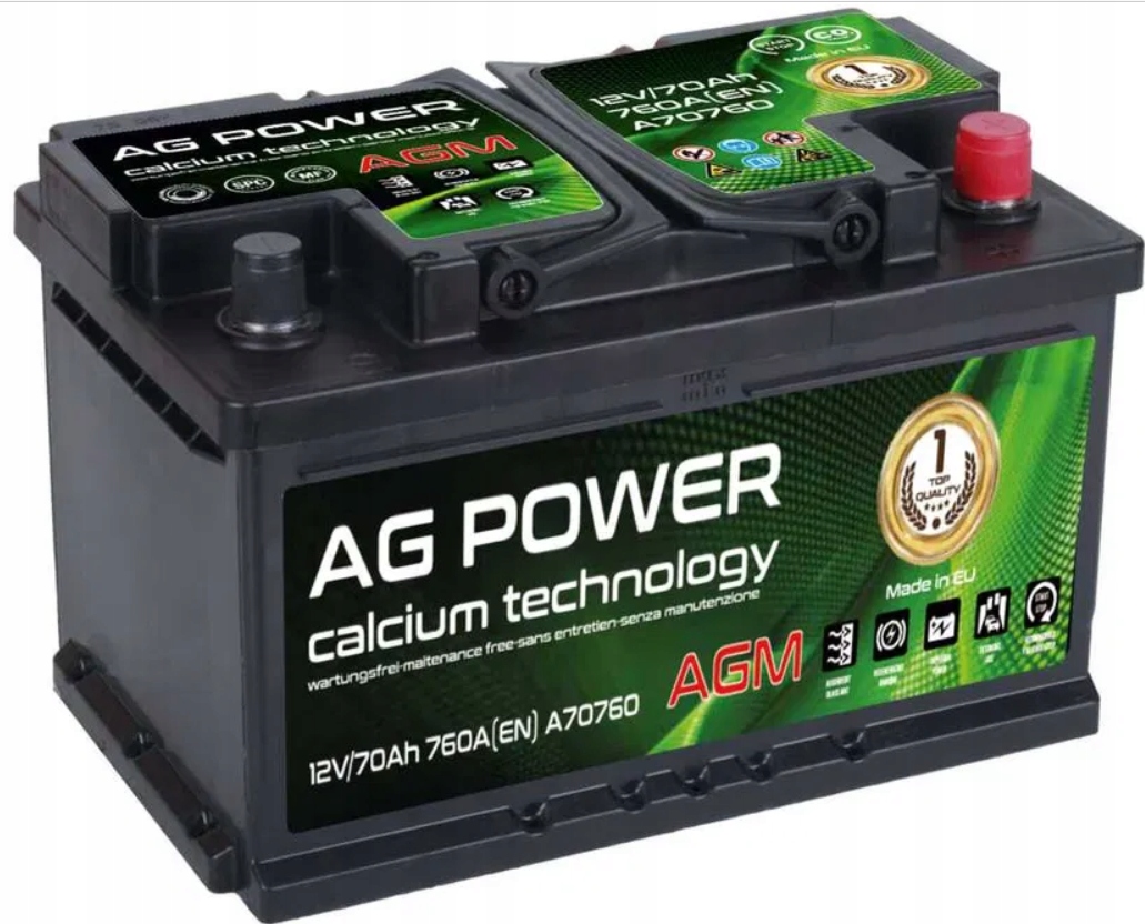 Akumulator Jenox 12V 70Ah 720A EFB P+ Varta Start&Stop