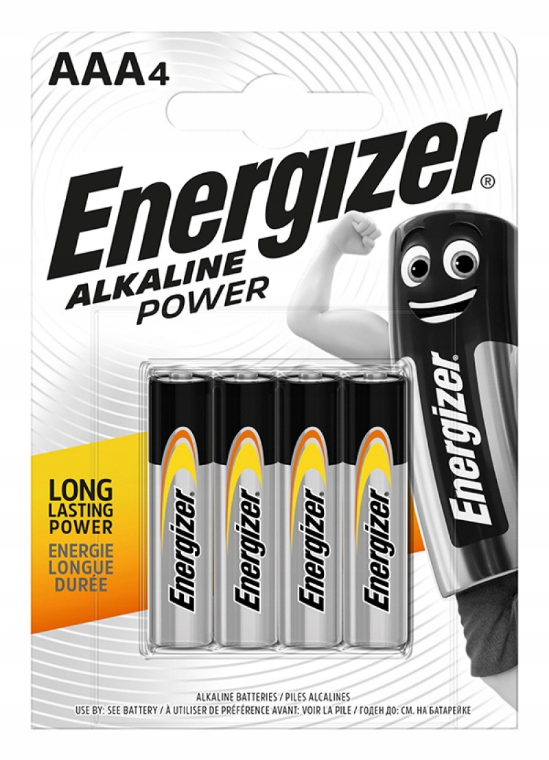 

Bateria Alkaline Power Aaa LR03 1,5V 4szt
