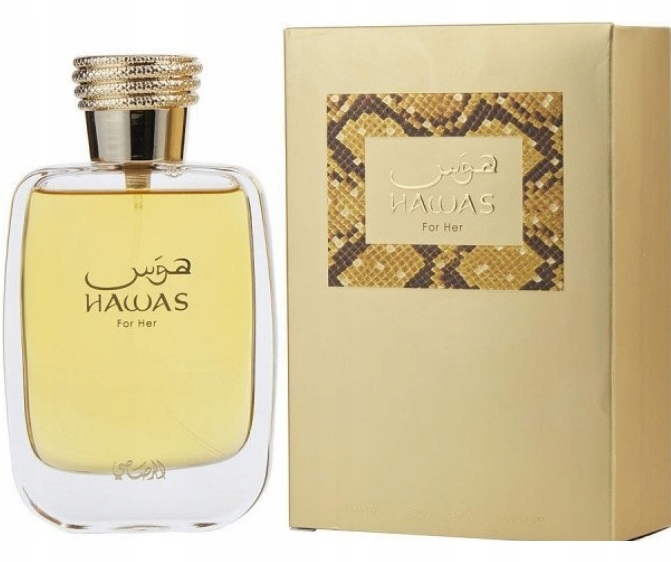 Rasasi Hawas For Women 100ML Parfémovaná Voda Pro Ženy Dámské Parfémy