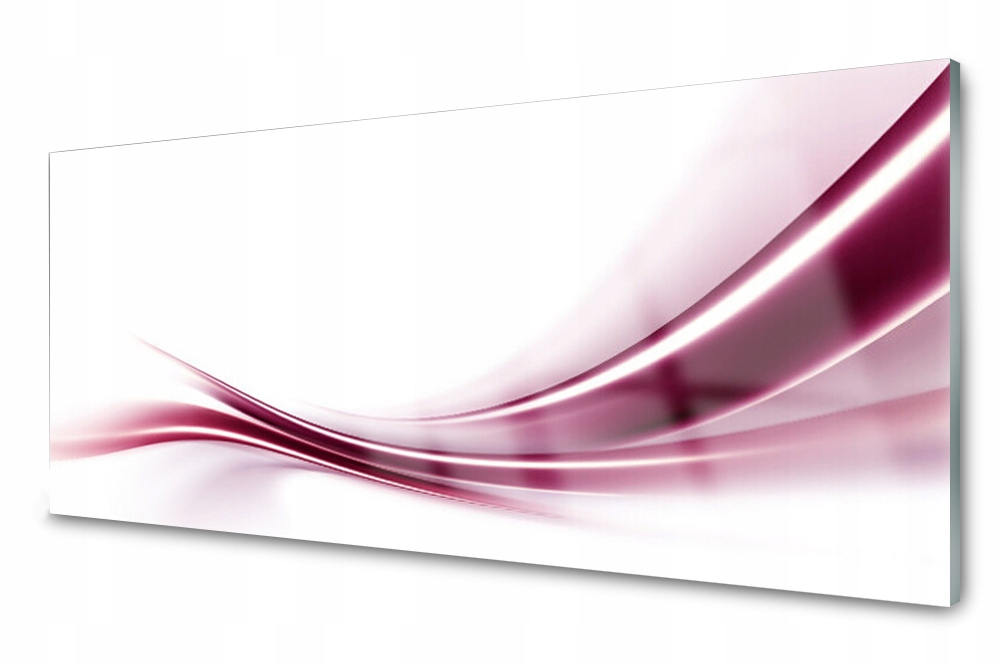 

Panel szklany do kuchni Abstrakcja Fale Art 125x50