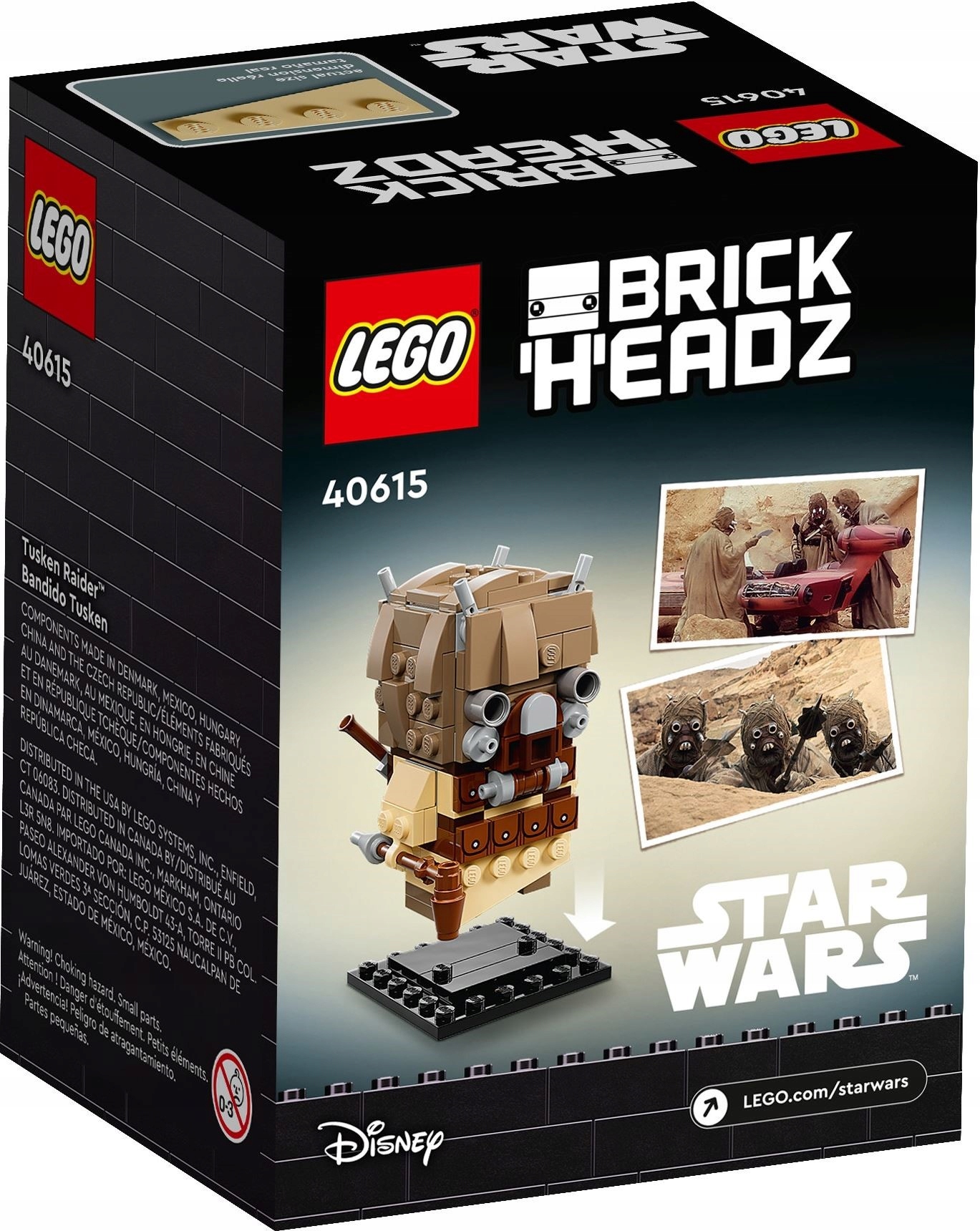 LEGO 40615 BrickHeadzTuskeński Rabuś Star Wars Marka LEGO