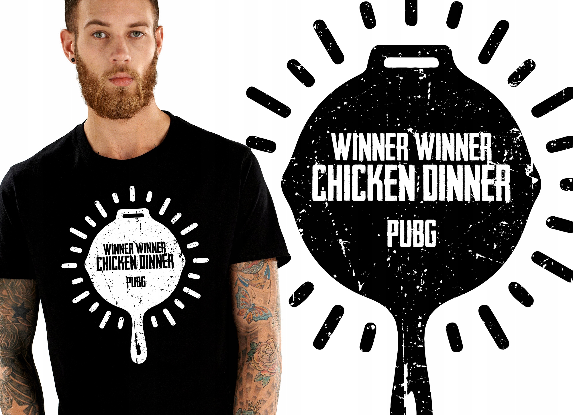 

Pubg Playerunknowns Battleground Koszulka Męska S