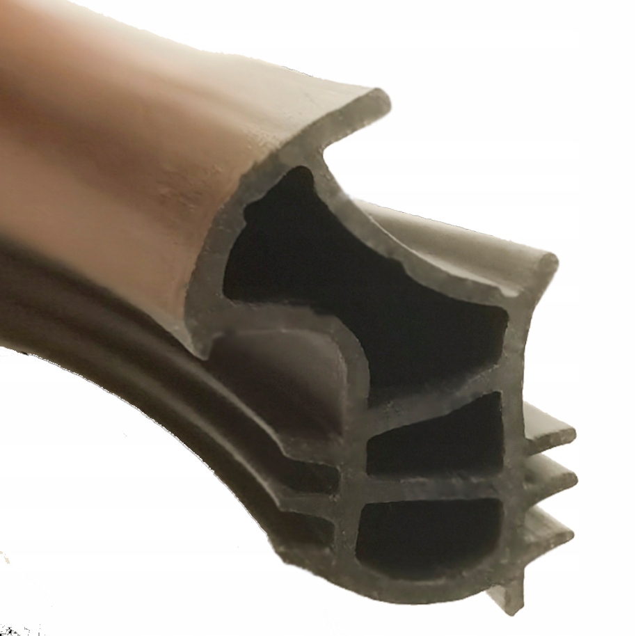 Uszczelka do ościeżnic stalowych GERDA KMT BRĄZOWA 1mb Długość 1000 cm