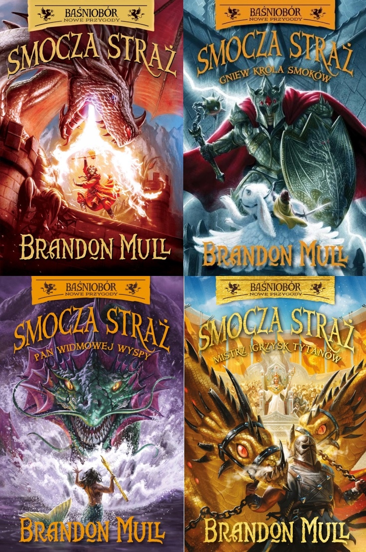 

Smocza Straż Pakiet tom 1-4 Baśniobór Mull Brandon