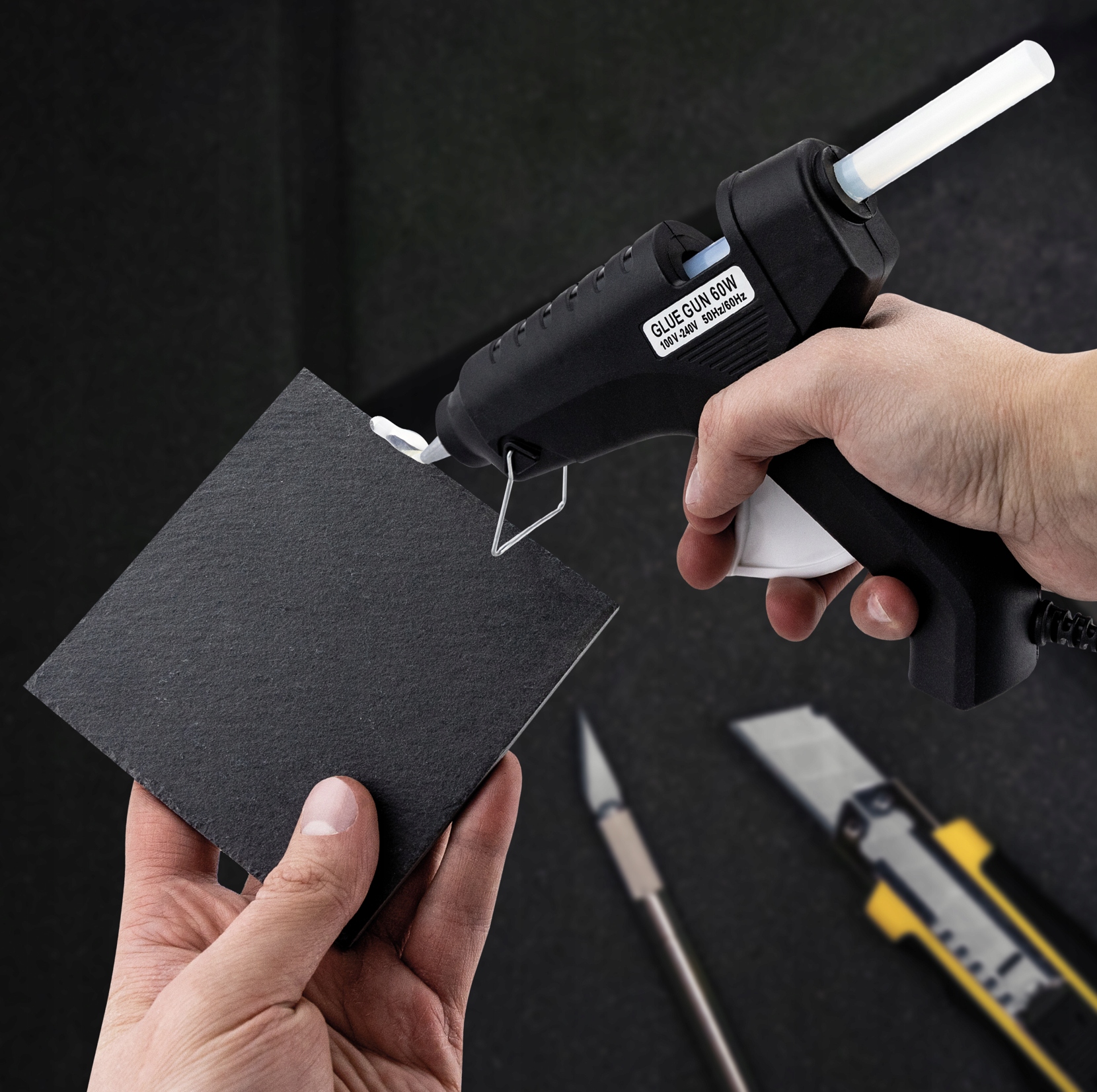 PISTOLET DO KLEJU NA GORĄCO 11MM MOCNY 60W Marka inna