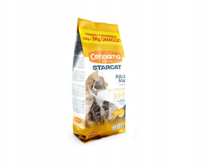 Starcat Adult MIX 15KG+3KG