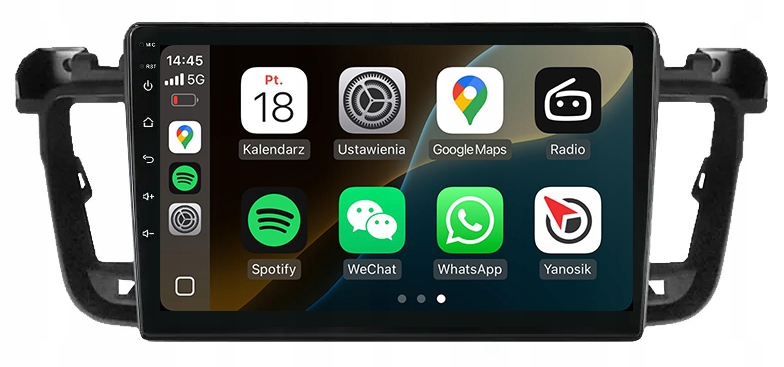 Peugeot 508 Nejnovější Android Carplay Rádio Navigace