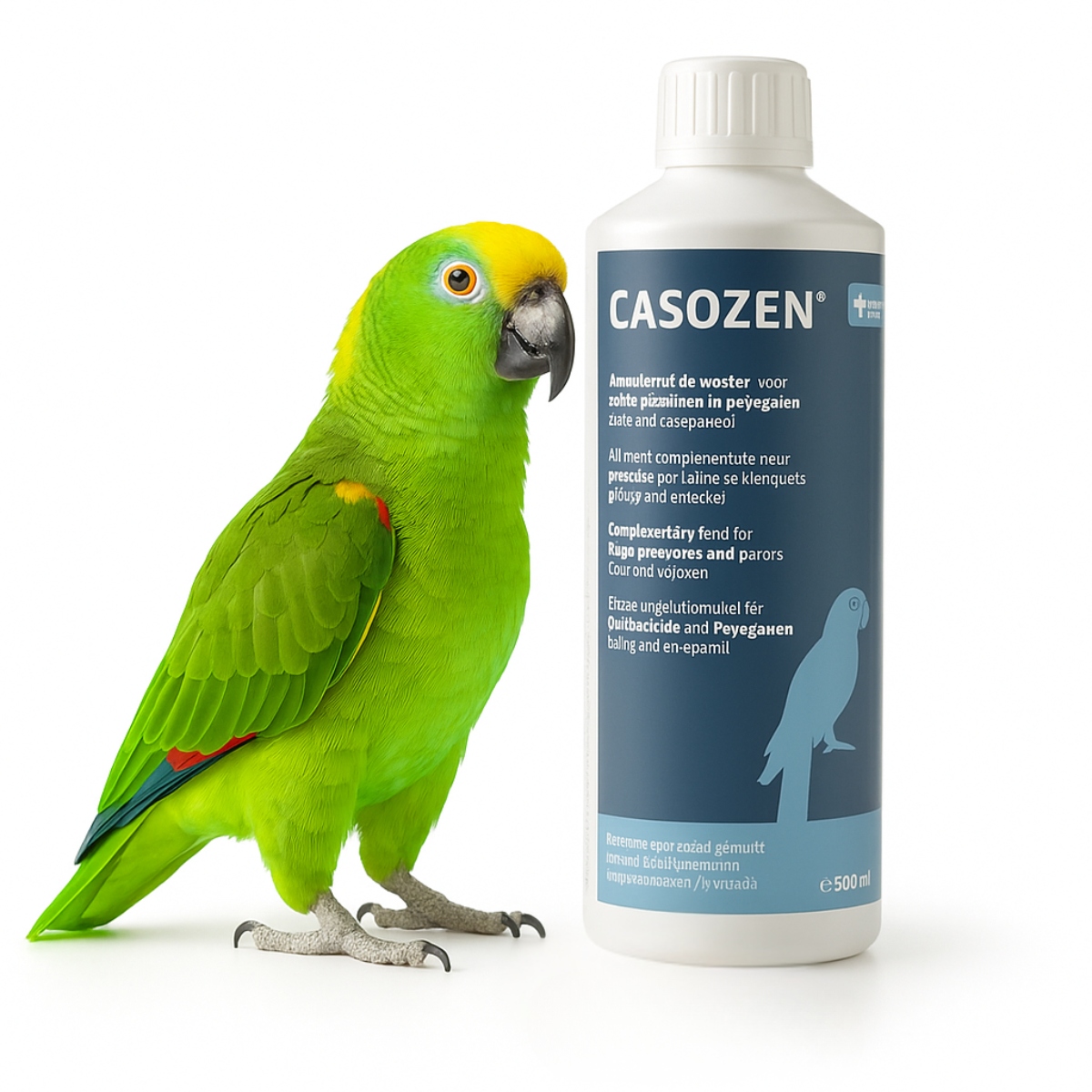 Casozen 500 ml Přírodní přípravek proti stresu a škubání peří pro papoušky