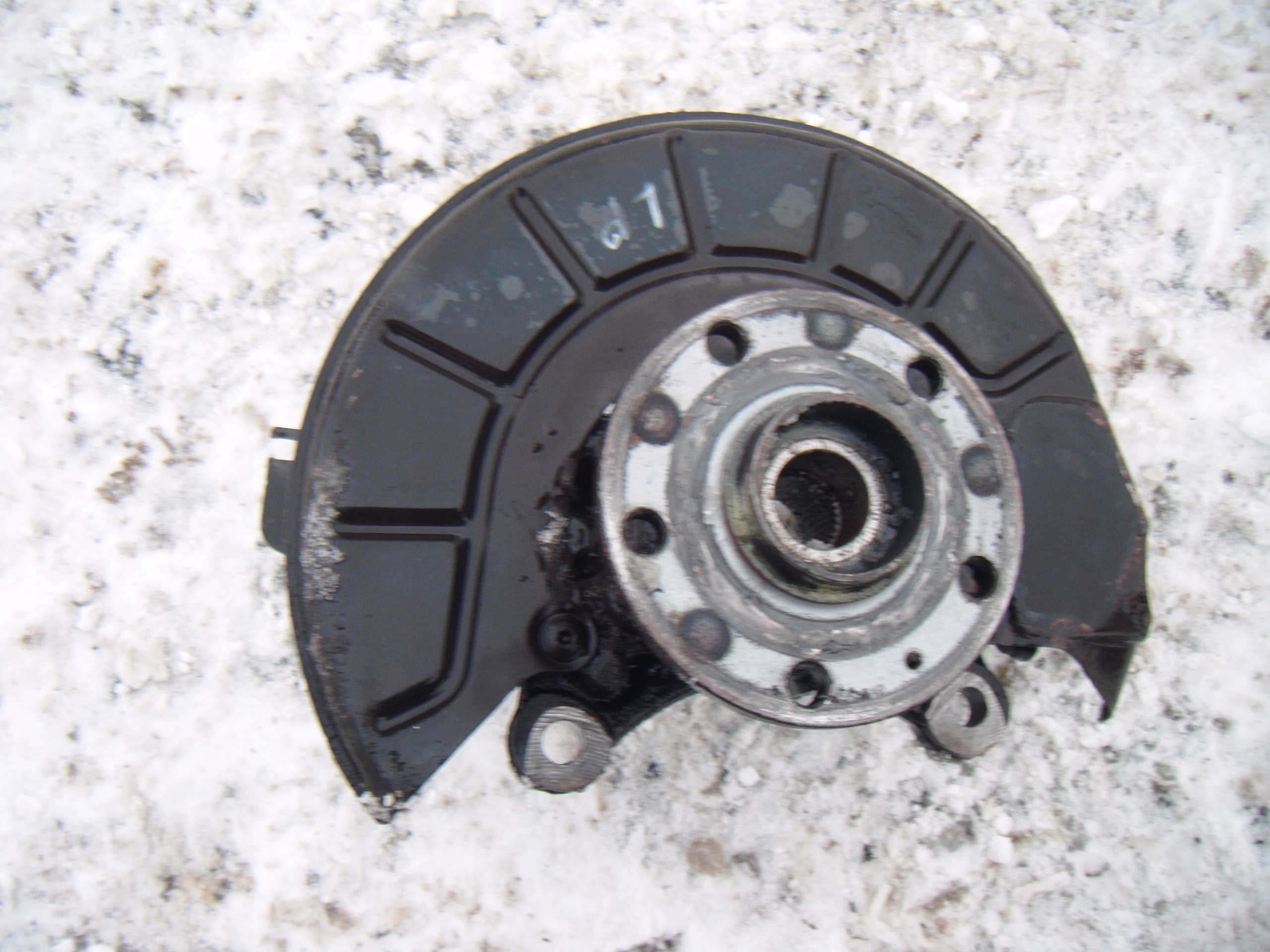 VW TOURAN I 2.0 TDI LIFT 2006-2010 ZWROTNICA PIASTA LEWY PRZÓD