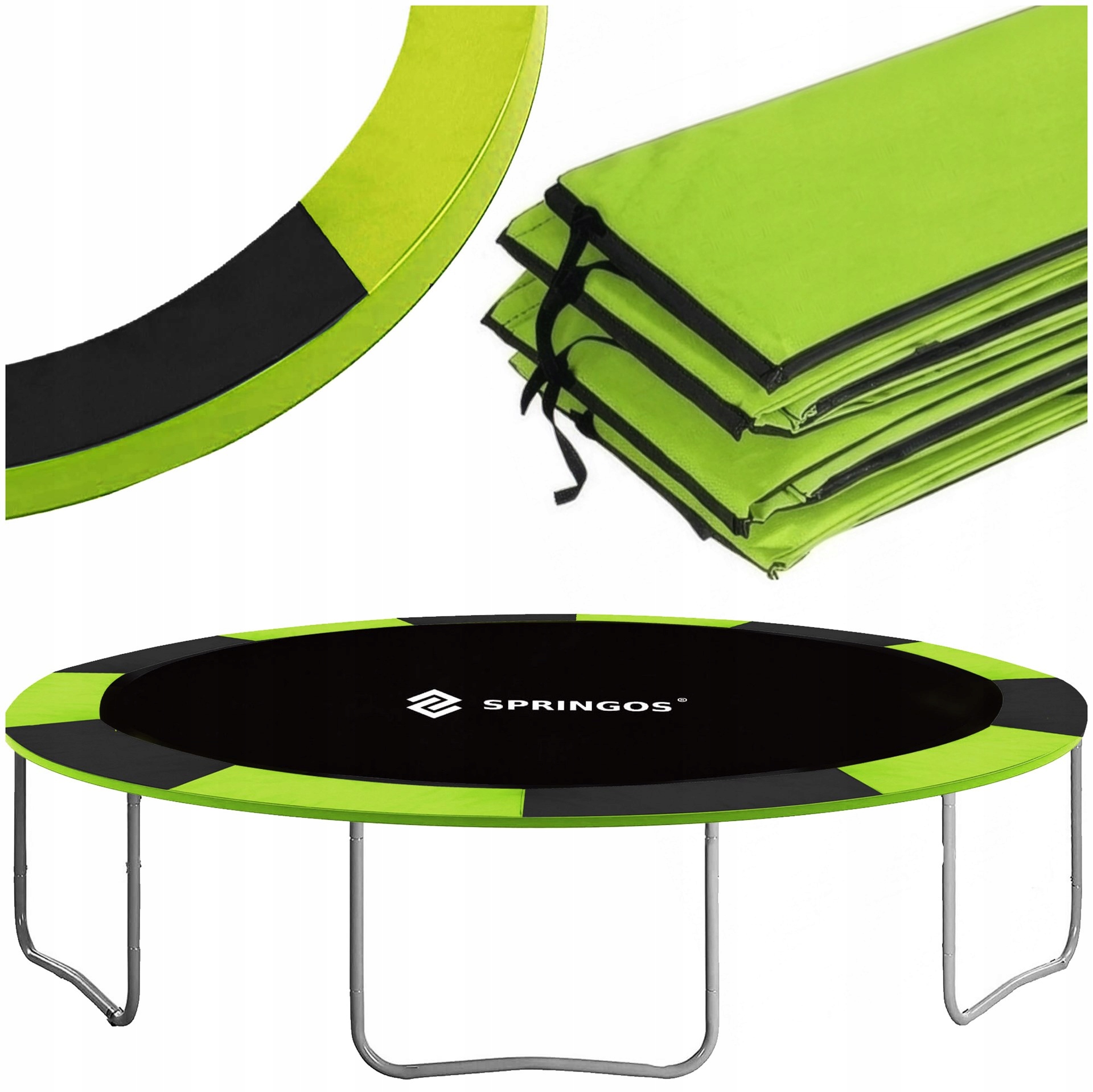 Mocna Osłona Sprężyn Do Trampoliny 363-369 cm 12FT Na Sprężyny Gruba
