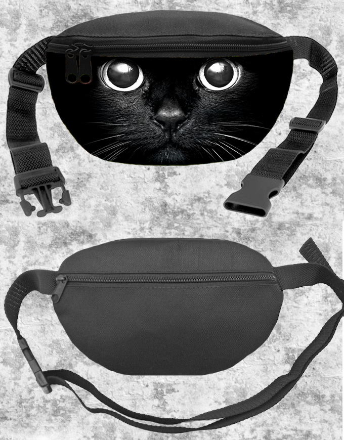 KOT KOCIAK OCZY NERKA SASZETKA NA PAS BIODRO Model SASZETKA