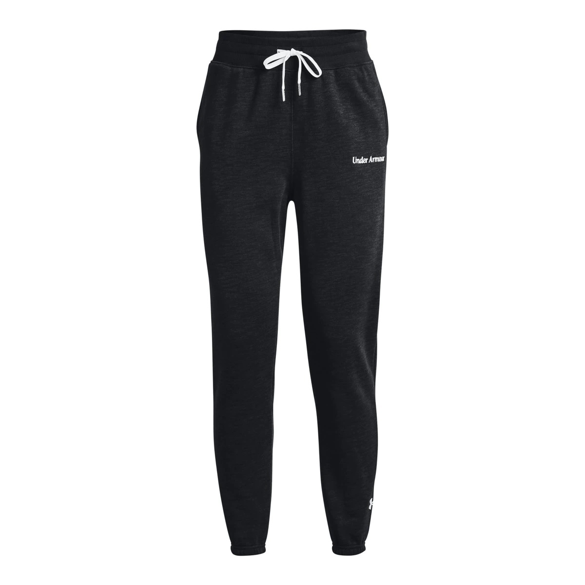 Under Armour Tepláky Essential Script Pant-BLK černá