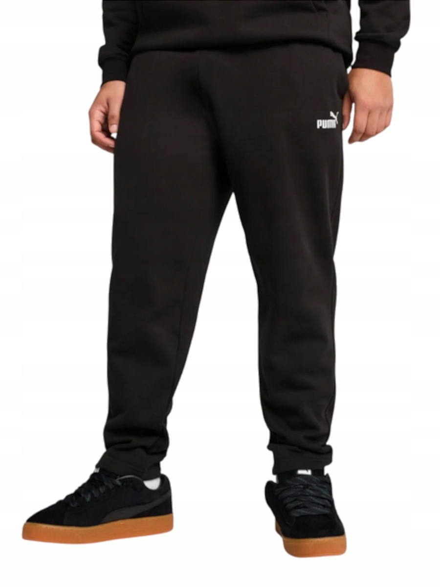Pánské tepláky Puma 682610-01 černé joggery bavlněné tepláky S