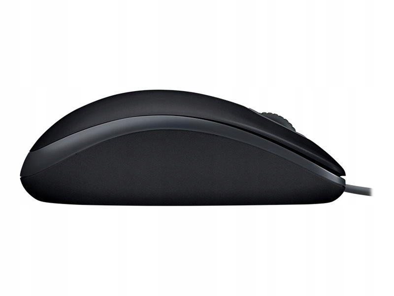 Logitech B110 Silent Mouse right and left-handed optical 3 buttons wired