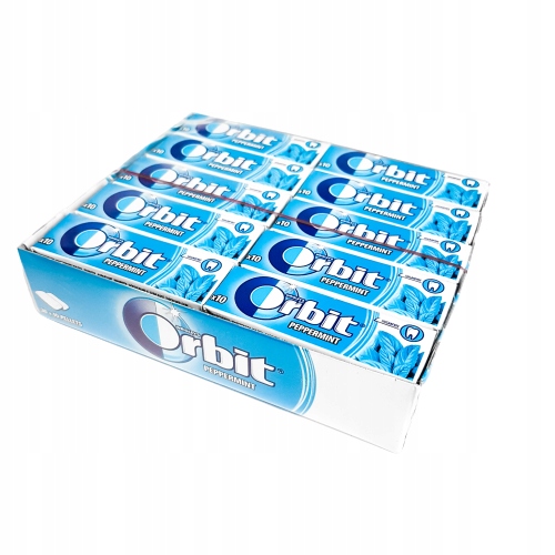 Levně Žvýkačka Orbit Peppermint 14g/30 kusů