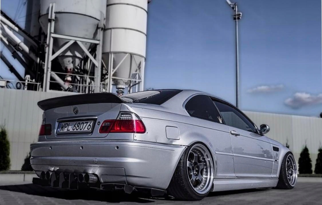 SPOILER BAGAŻNIKA BMW E36 COUPE SPOILER DRAGWING NOWY PODKŁAD