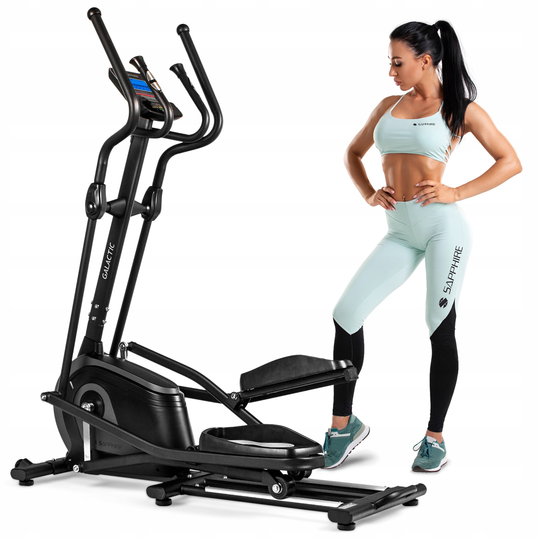 Trenażer Eliptyczny orbi-trek Galactic Elektromagnetyczny rower Sapphire