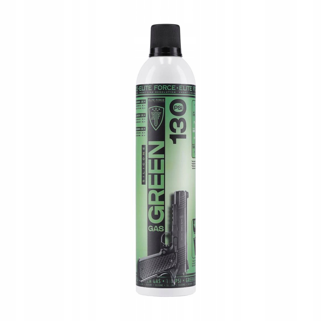 Gaz Elite Force Green Gas 600 ml 130 Psi z olejem silikonowym