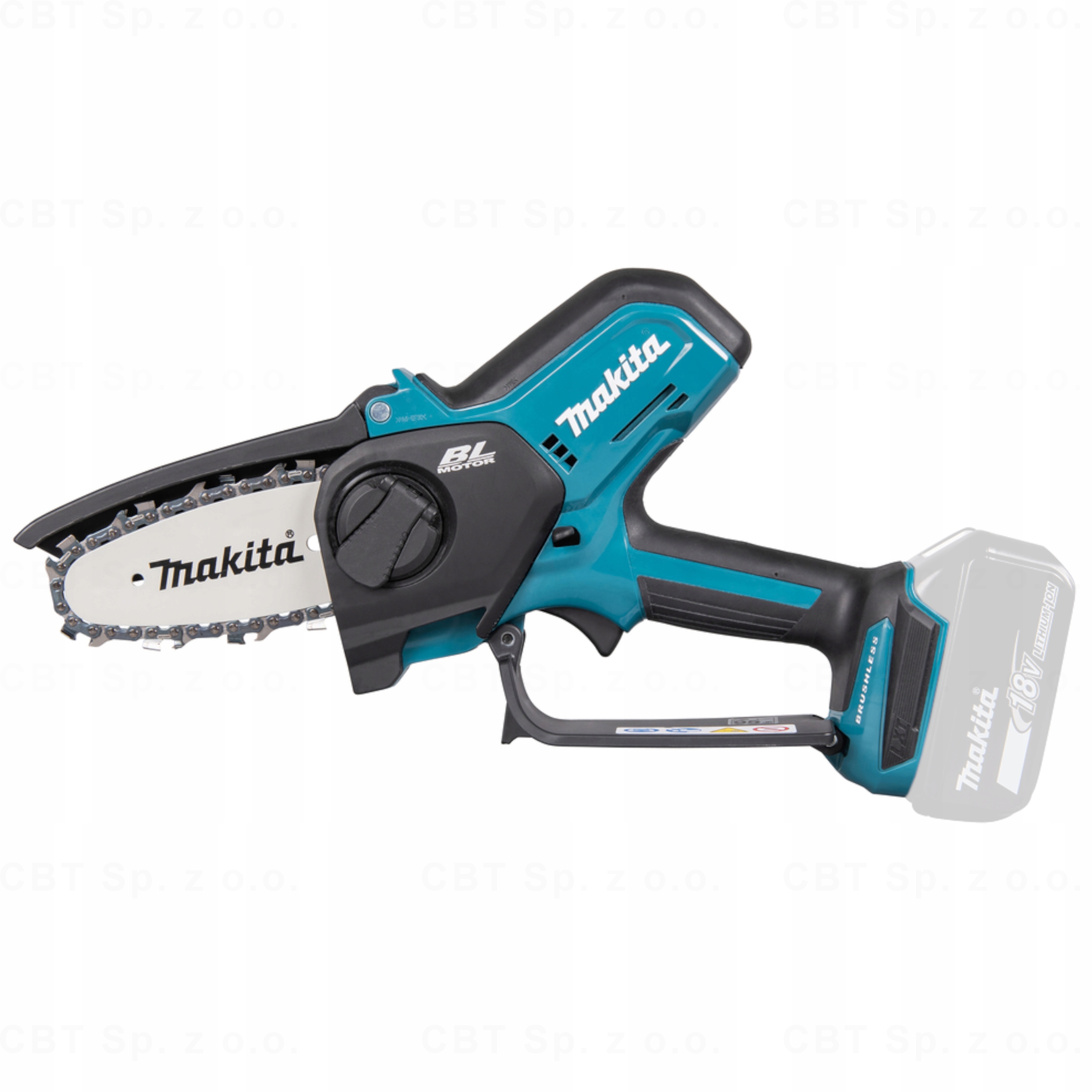 PIŁA ŁAŃCUCHOWA 100MM AKUMULATOROWA PILARKA DO GAŁĘZI 18V BEZSZCZOTKOWA Kod producenta DUC101Z01