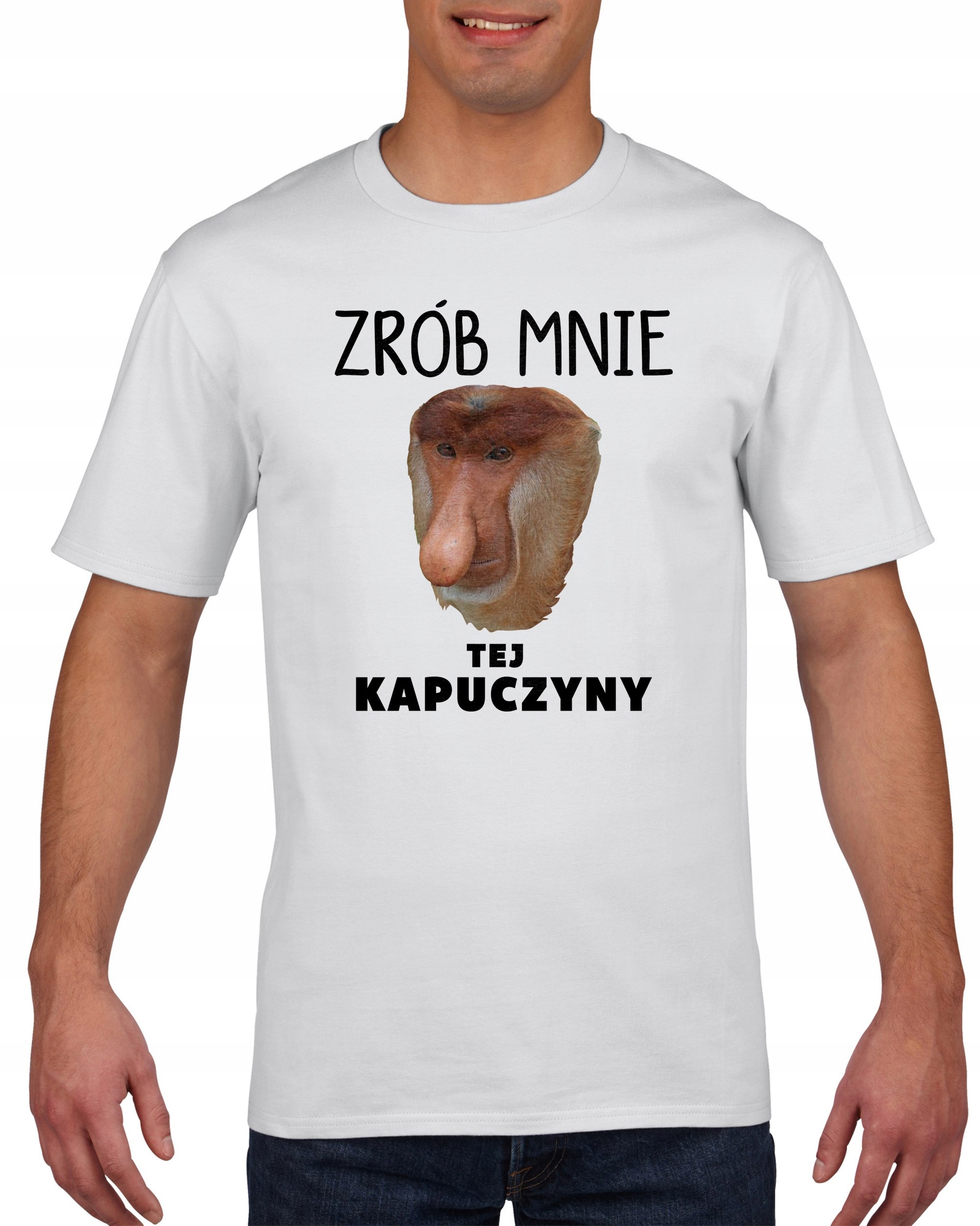 

Koszulka męska Nosacz Janusz kawa kapuczyna XL