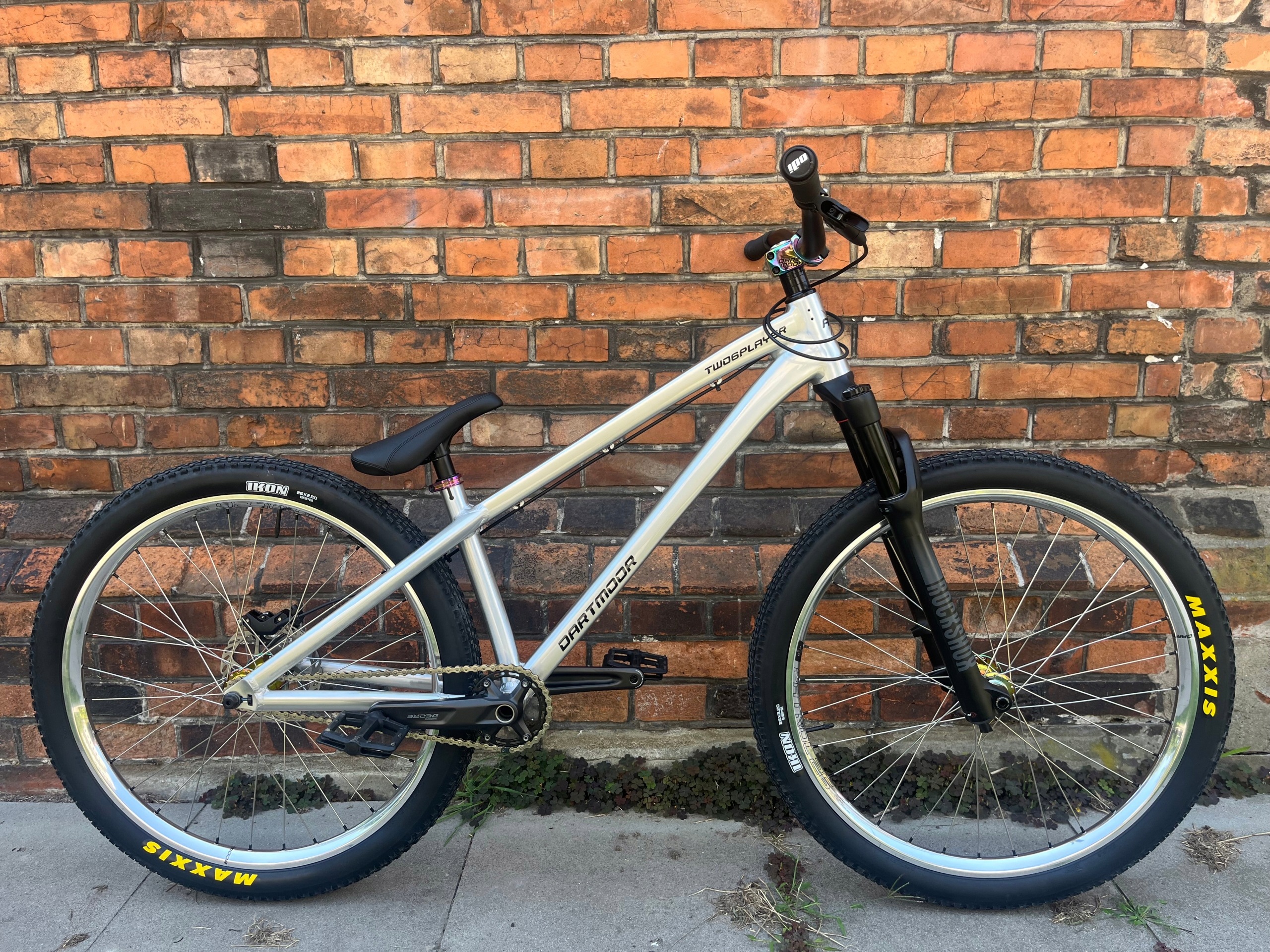 Rower Dartmoor T6P Two6player Custom M 26 " srebrny