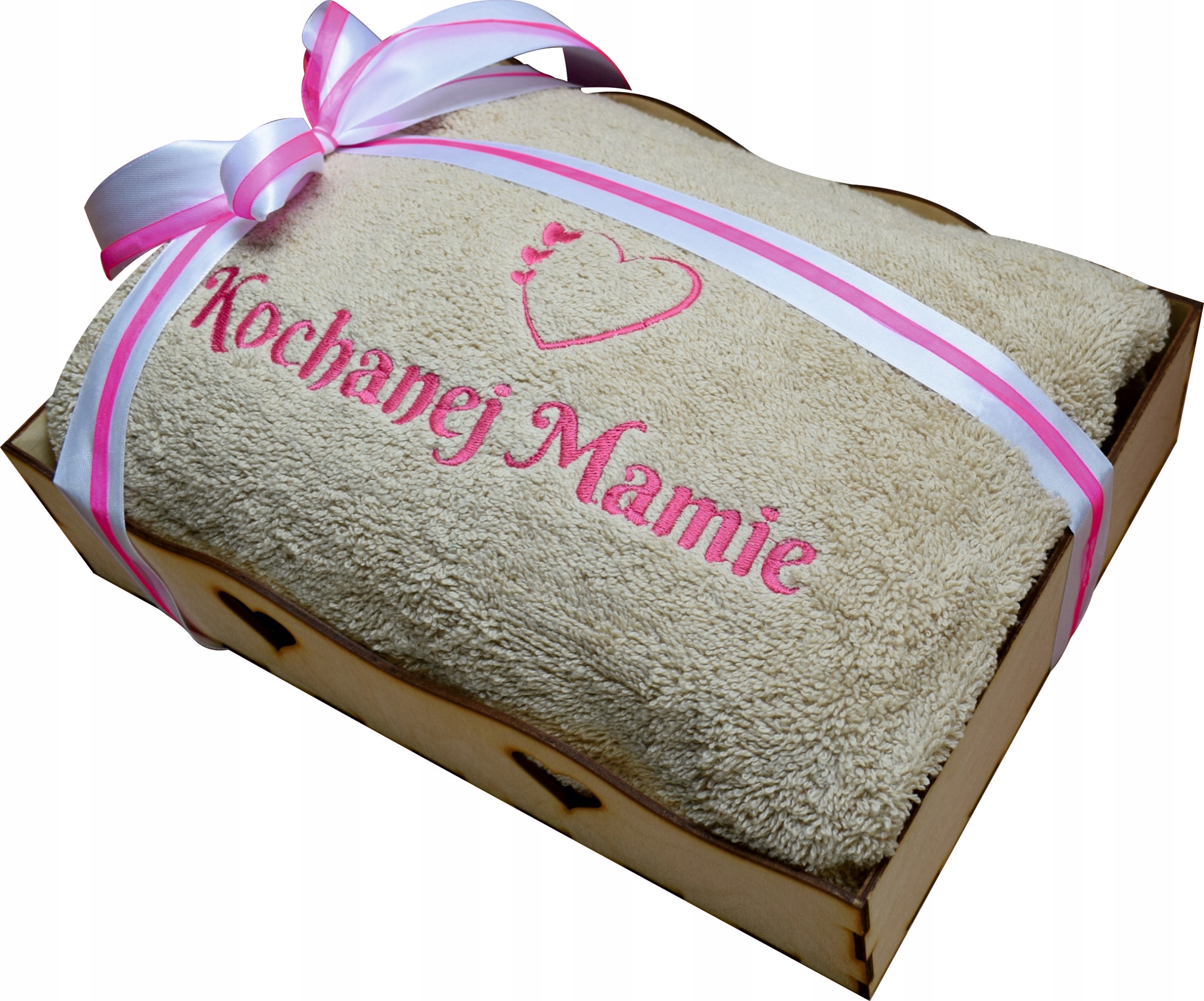 RĘCZNIK 100/50 HAFT DLA MAMY IMIĘ DZIEŃ MATKI