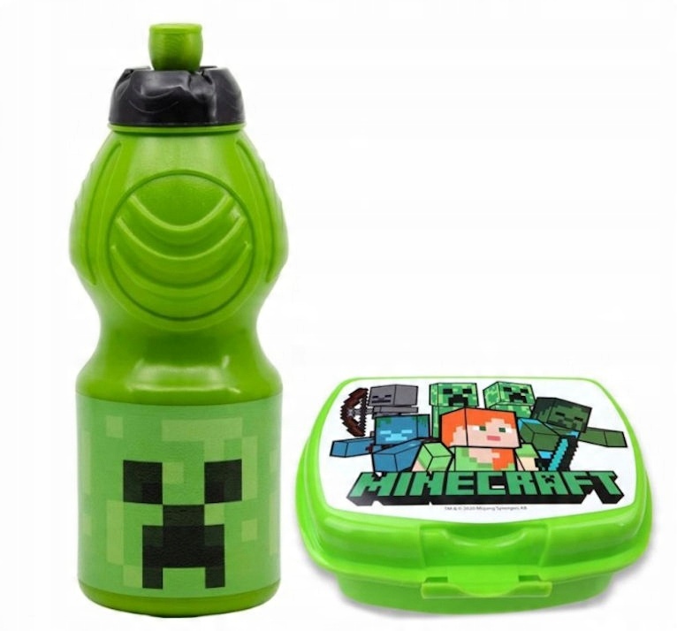 

Minecraft Zestaw Śniadaniowy Bidon Śniadaniówka