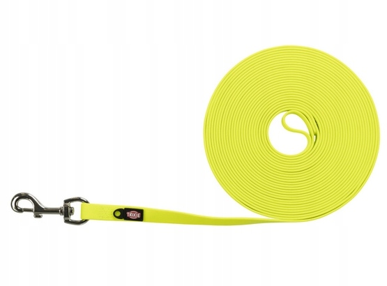 Levně Vodítko Pro Psa Reflexní Páska 10M Žlutá