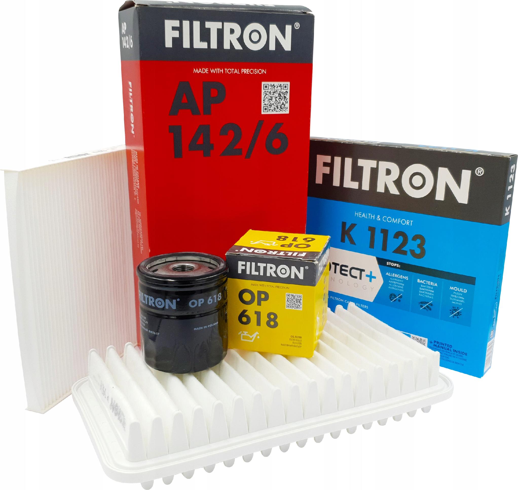 

Zestaw Filtrów Toyota Corolla E12 1.4 D4D Filtron