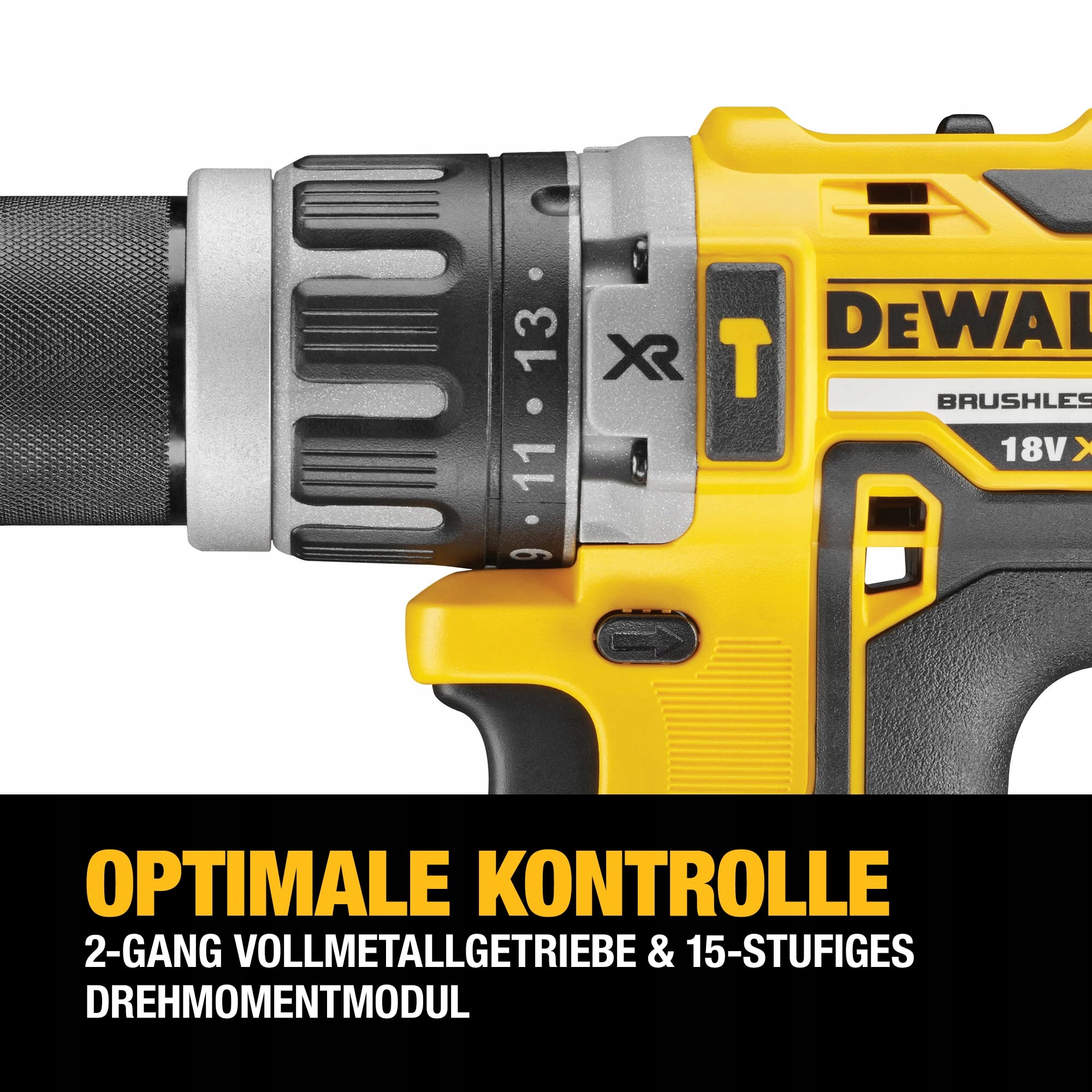DEWALT 18V Wiertarko-Wkrętarka Udarowa Bezszczotkowa 70Nm 2x5Ah Akumulatory — miniatura 8