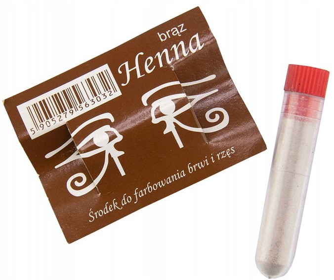 

Szczecińska Henna do Brwi i Rzęs Brązowa