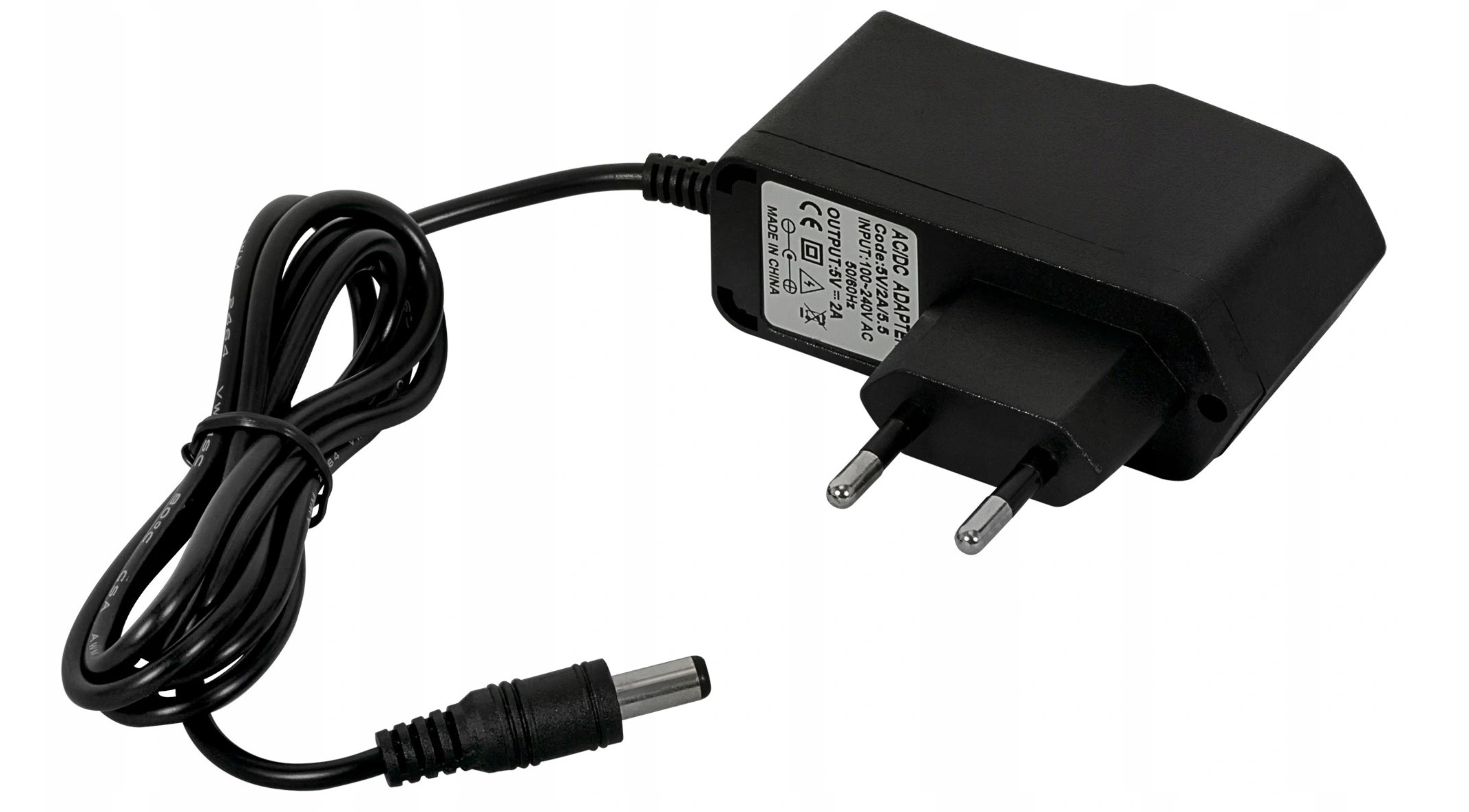 

Zasilacz Wtyczkowy 5V 2A DC Wtyk 1.7/4.0 Ładowarka