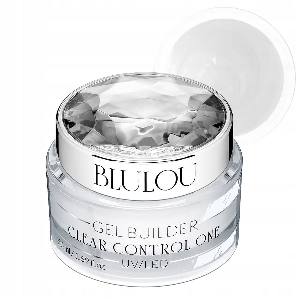 Blulou Stavební gel hustý transparentní Clear Control One 50 ml