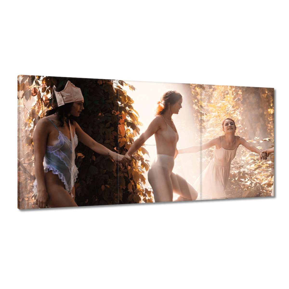 Obrazy 180x90 Rovnodenné tance dievčat