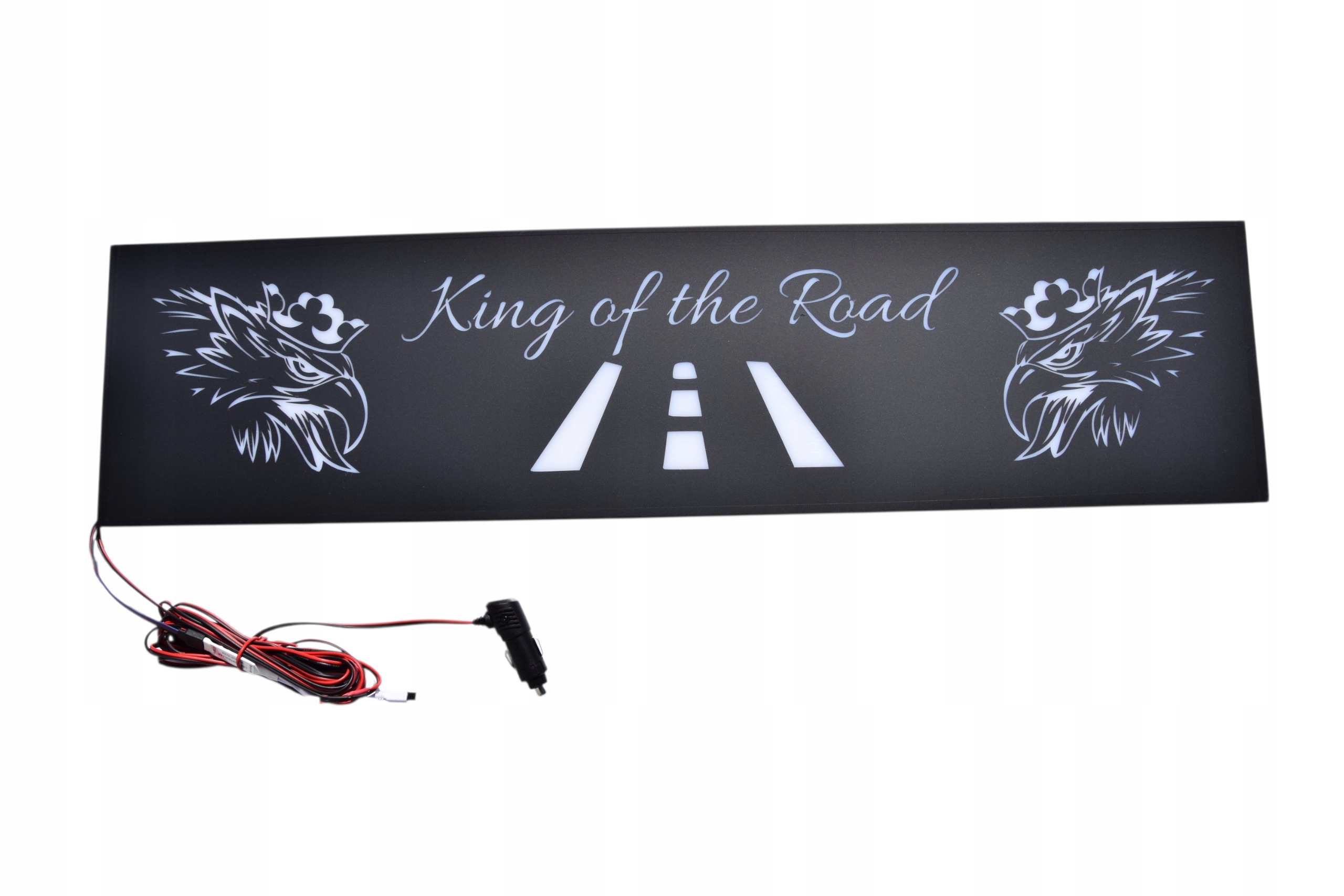 Led tabuľa King of the Road nad posteľ s podsvietením kabíny Rgb Tir Lkw