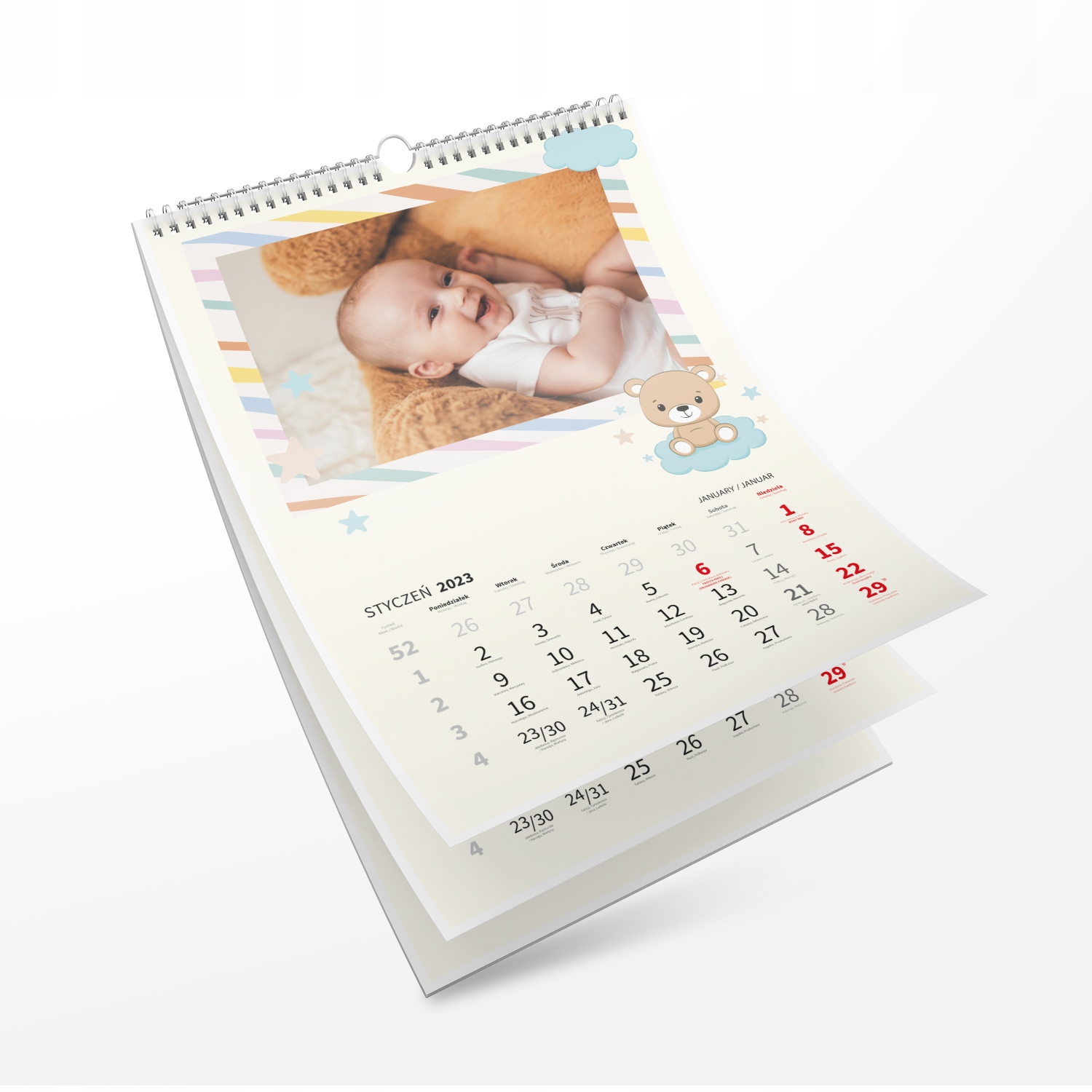 

Foto kalendarz A3 dzień Babci Dziadka a13