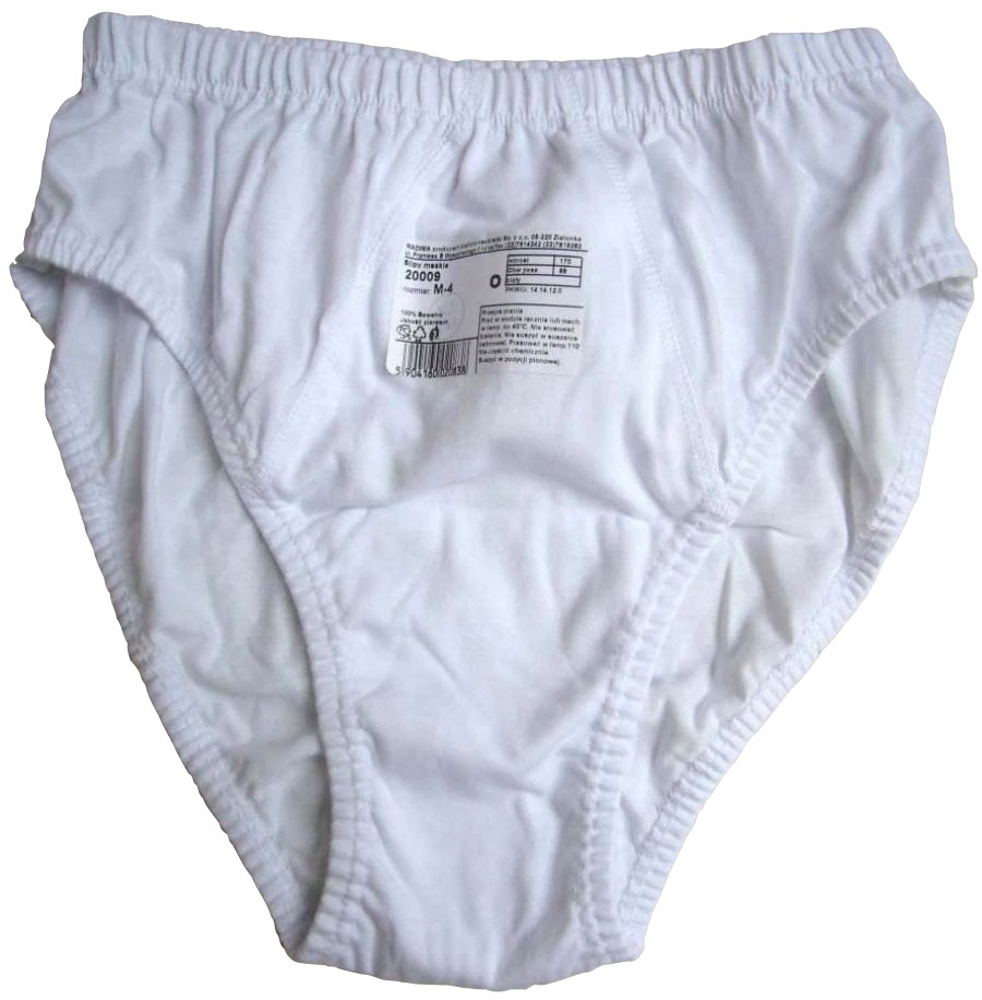 

Slipy męskie klasyk,(6szt),rozS,100% bawełna