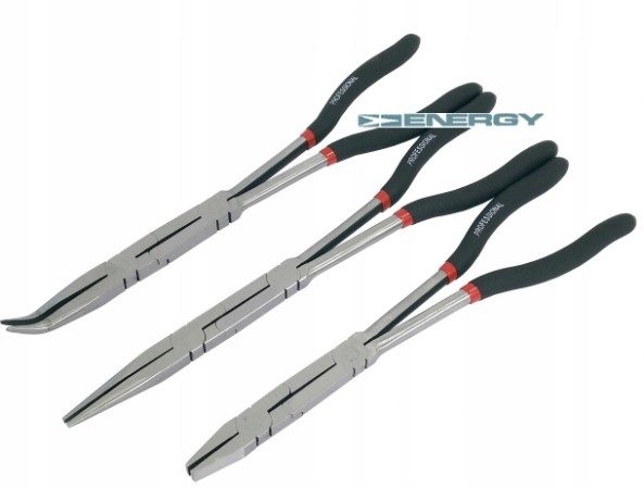 ZESTAW 3 DLUGICH KLESZCZY Marka Energy