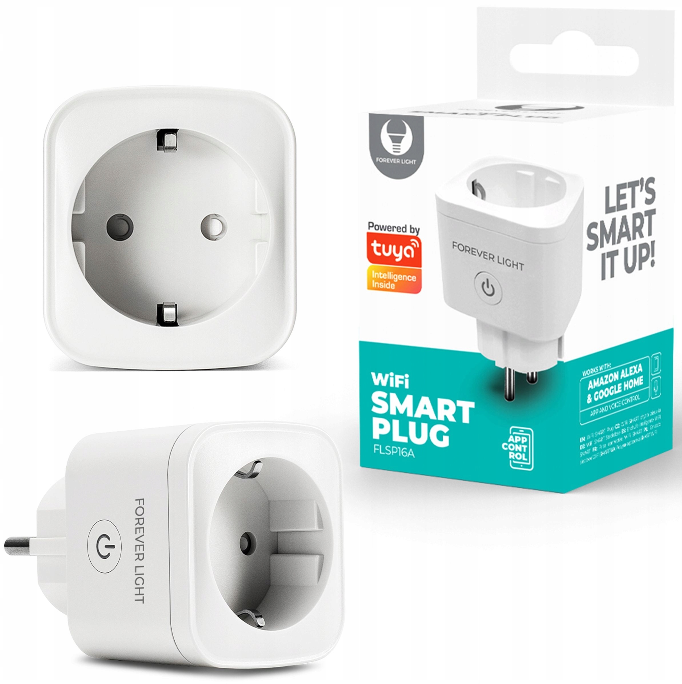 Inteligentne Gniazdko WiFi Licznik 240V 16A Smart Home Programator Outlet