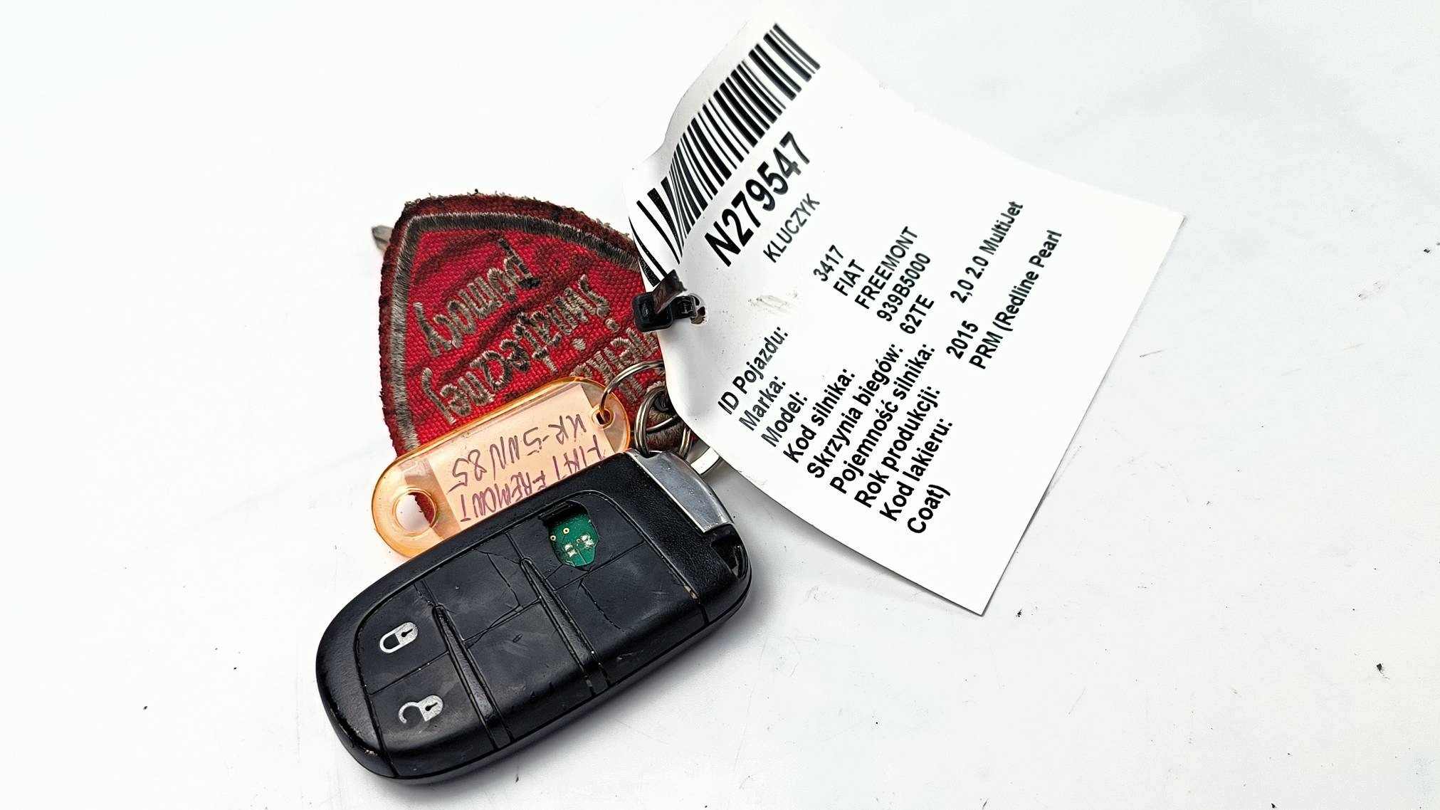 key FIAT FREEMONT