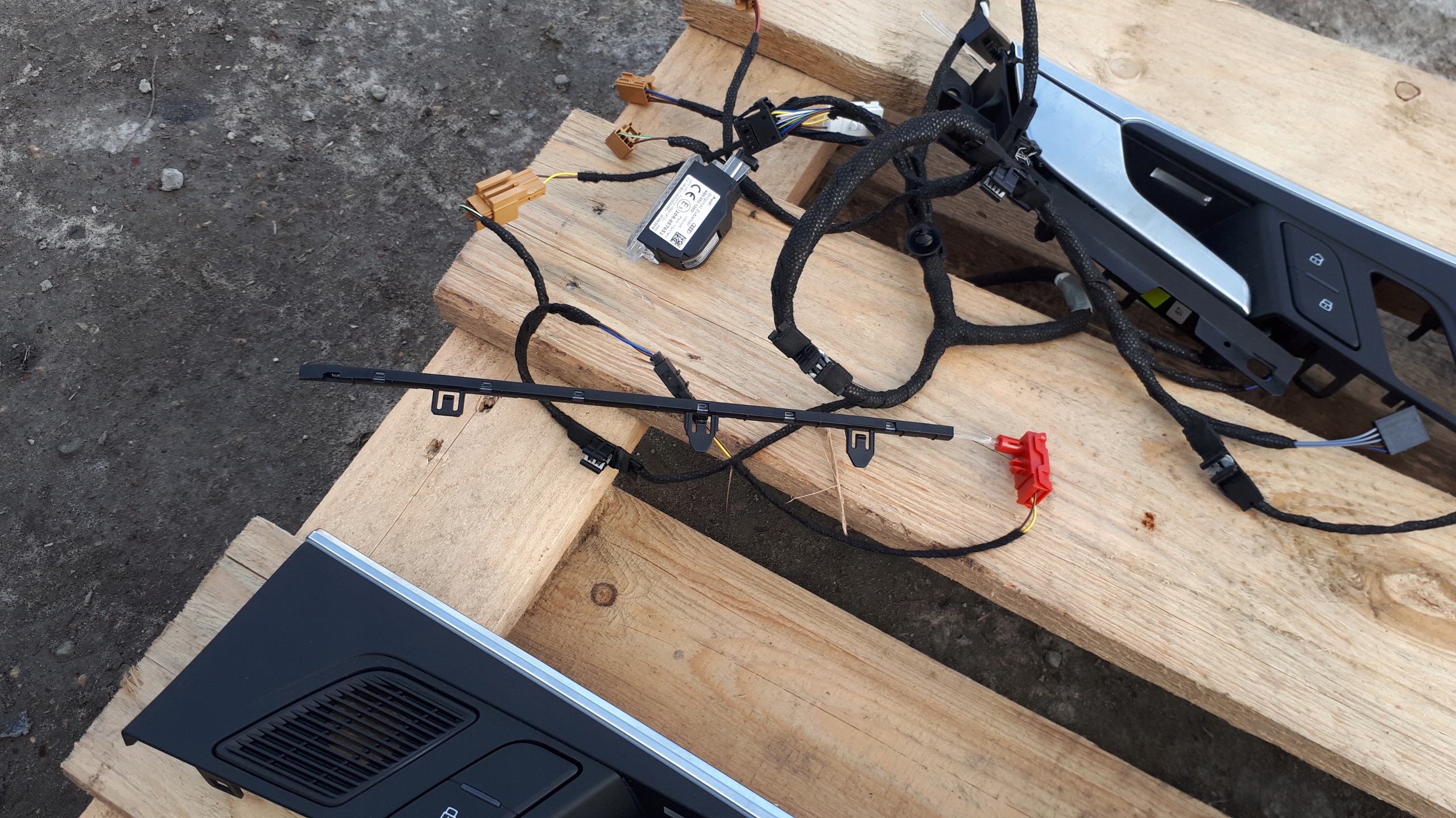 S4 B9 A4 8W ручки с подсветкой Двери европа