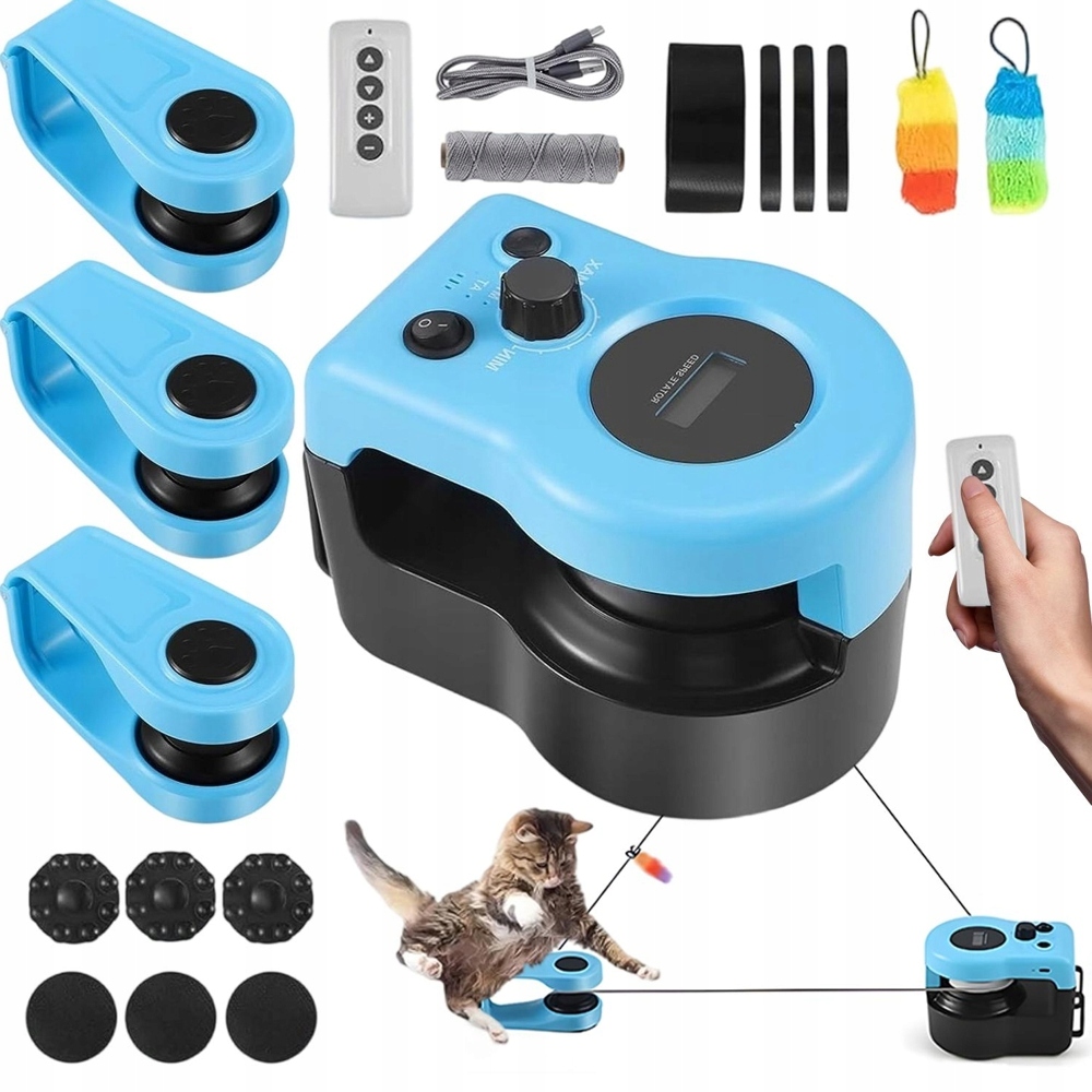 Hračka Myška Pro Kočky Nastavitelná Rychlost Režim Lovu Tichý Chod