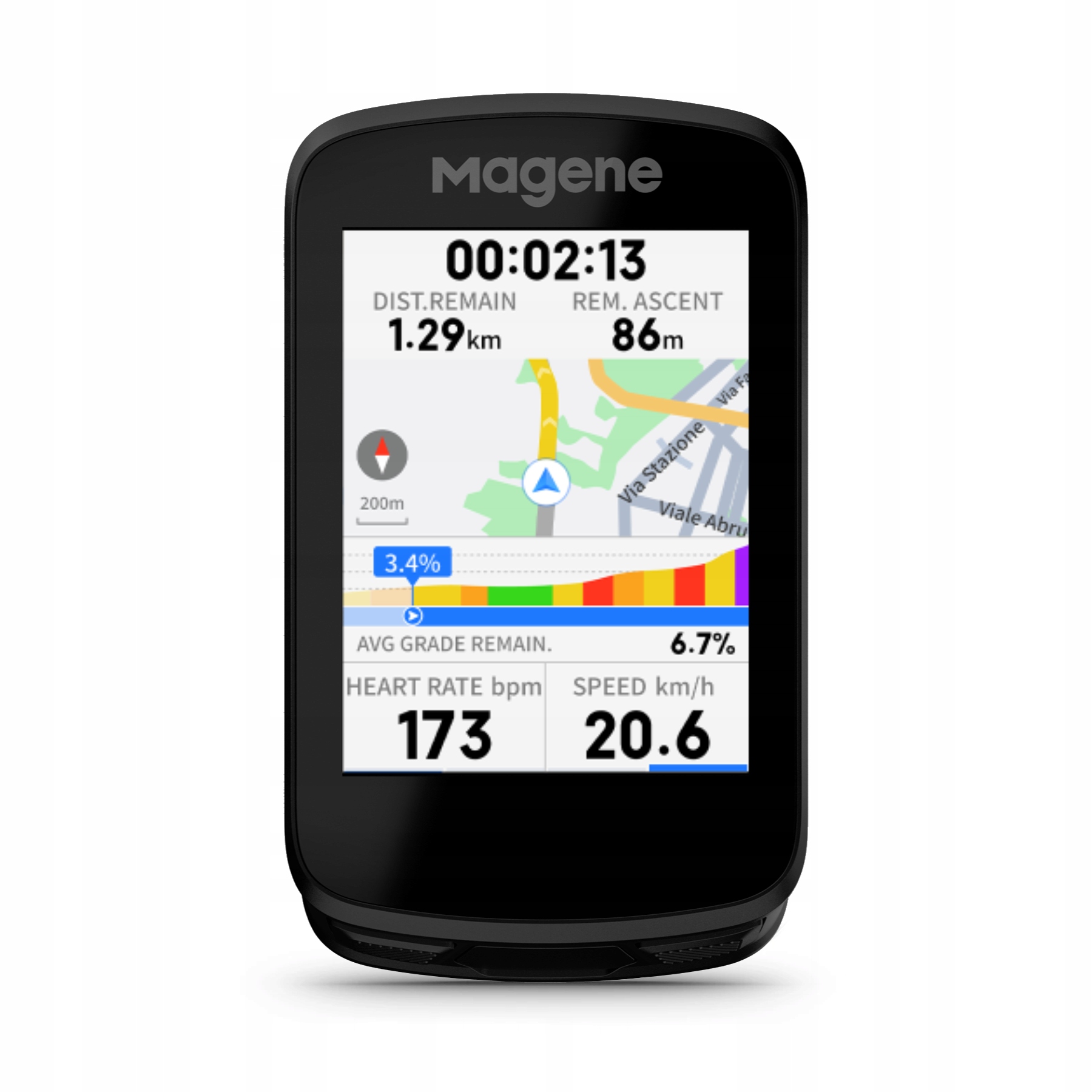 Magene C606 počítač Gps Navigace Mapy Bluetooth WiFi