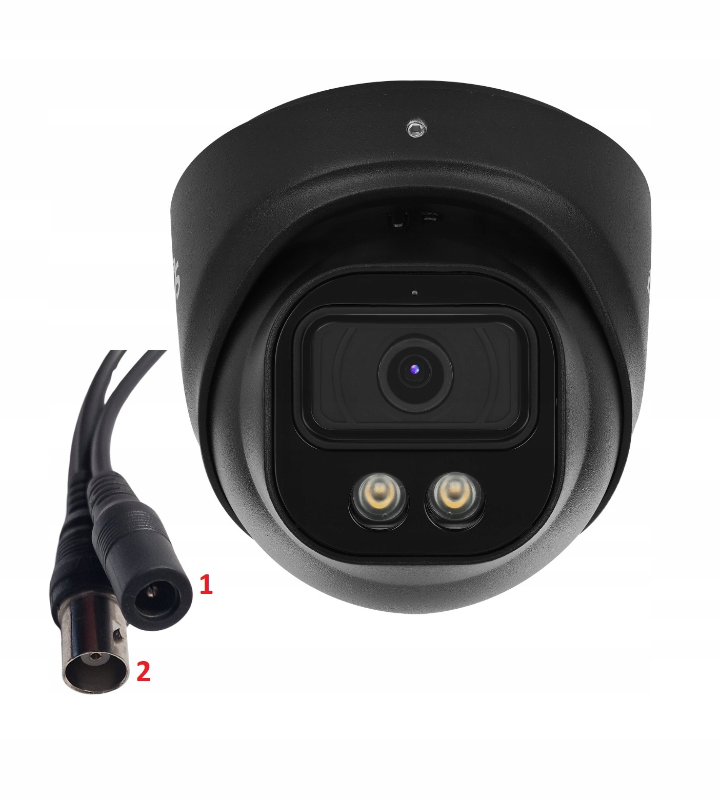 KAMERA ANALOGOWA 5MPX ZEWNĘTRZNA CZARNA METALOWA KOPUŁKOWA DOŚWIETLENIE Stan opakowania oryginalne