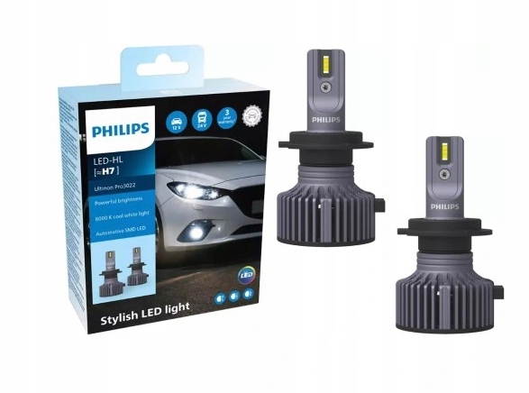 

Żarówki Led H7 Philips Ultinon PRO3022 6000K 12/24